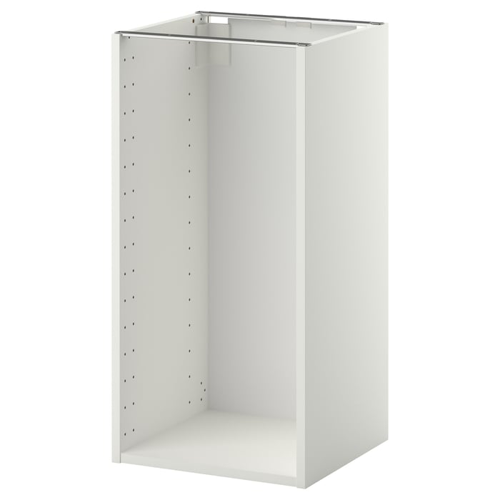 METOD Підлогова шафа, білий, 40x37x80 см