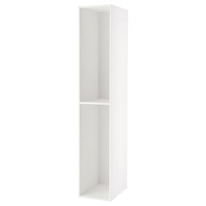 METOD Висока шафа - білий 40x60x220 см
