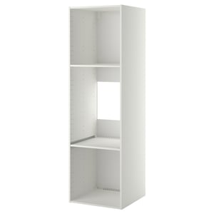 METOD Висока шафа для вбудованої техніки - білий 60x60x200 см