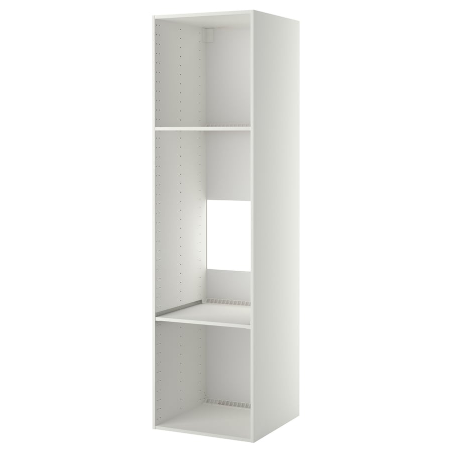 METOD Skapja rāmis ledusskapim 60x60x220 cm, balts