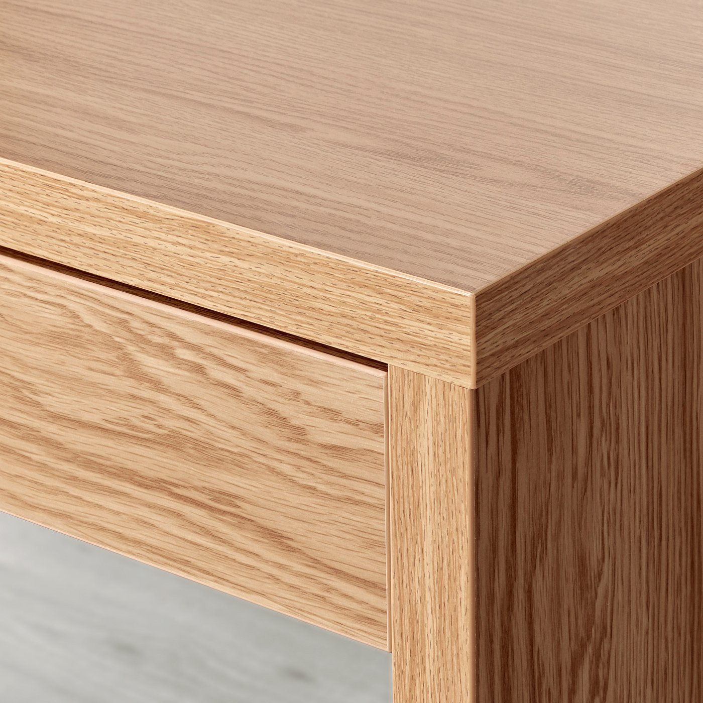 Письмовий стіл IKEA MICKE, імітація дуба, 73 × 50 см — фото 6