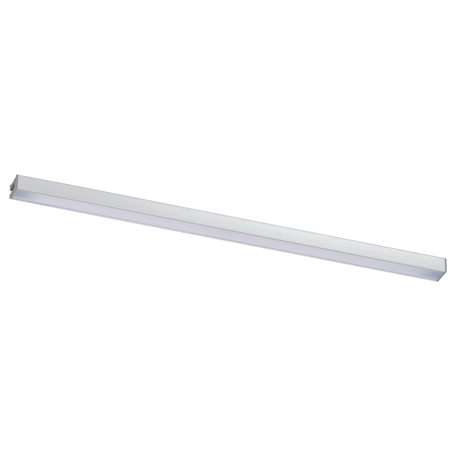 MITTLED  tööpinna LED-valgusriba, 40 cm, hämardatav alumiiniumikarva  