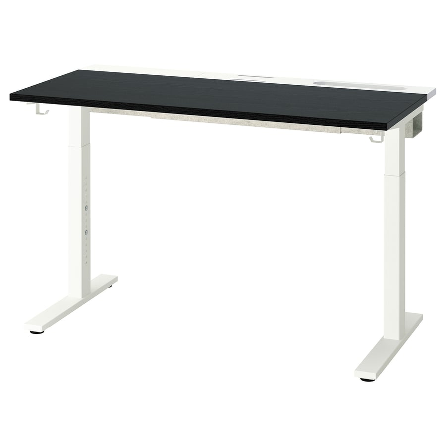 MITTZON lauaplaat, must peits/saarespoon, 120x48 cm MITTZON lauaplaat, must peits/saarespoon, 120x48 cm