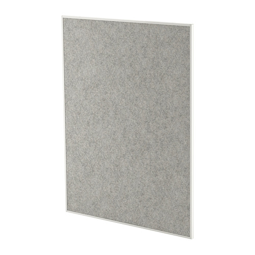 MITTZON - tablica biała/tablica ogłoszeniowa, 84x110x2 cm, biały