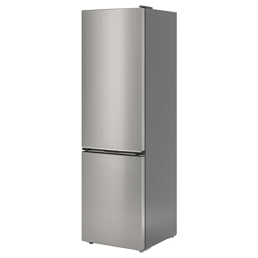 MÖLNÅS külmik/sügavkülmik, IKEA 700 eraldiseisev/terasest, 249/106 l