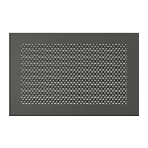 MÖRTVIKEN - drzwi, 60x38 cm, ciemnoszary