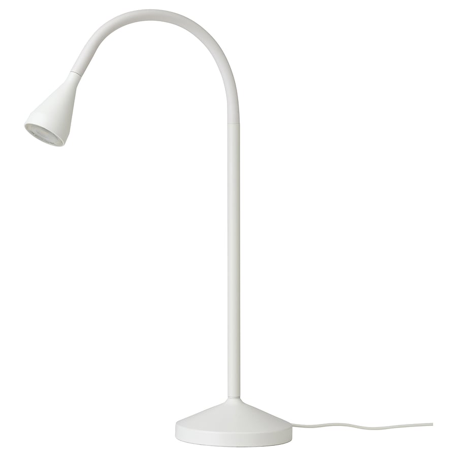 NÄVLINGE LED laualamp, valge