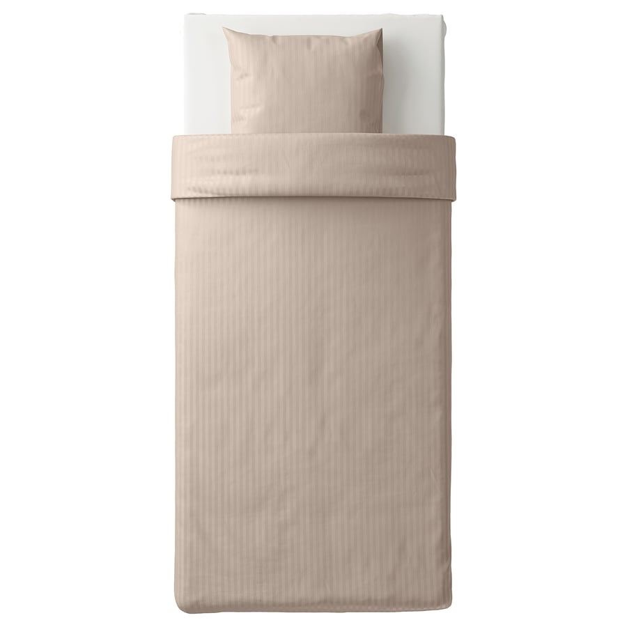 NATTJASMIN tekikott ja padjapüür, helebeež / 150x200/50x60