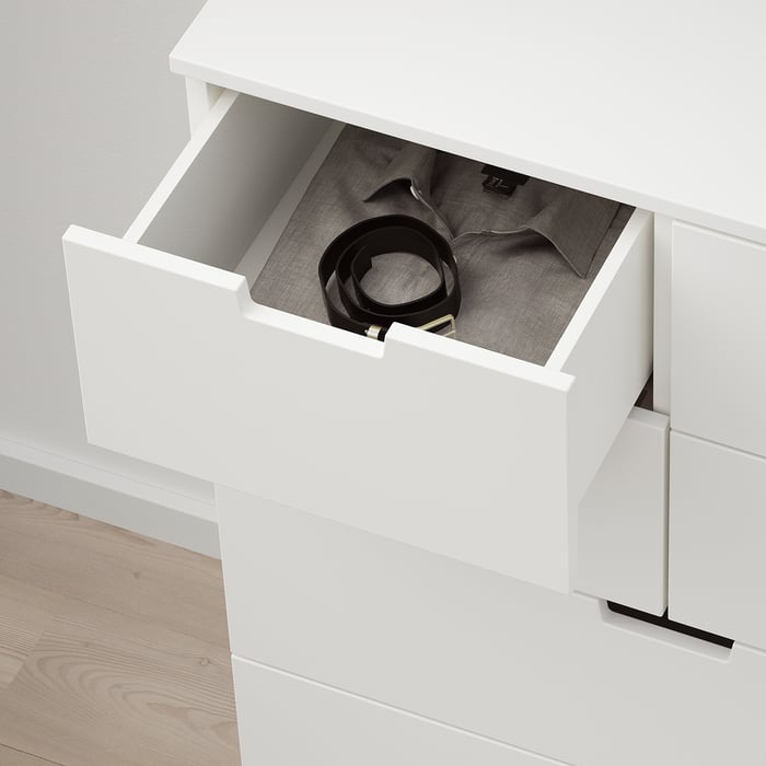 NORDLI Комод, 7 шухляд, білий, 80x122 см, фото 3