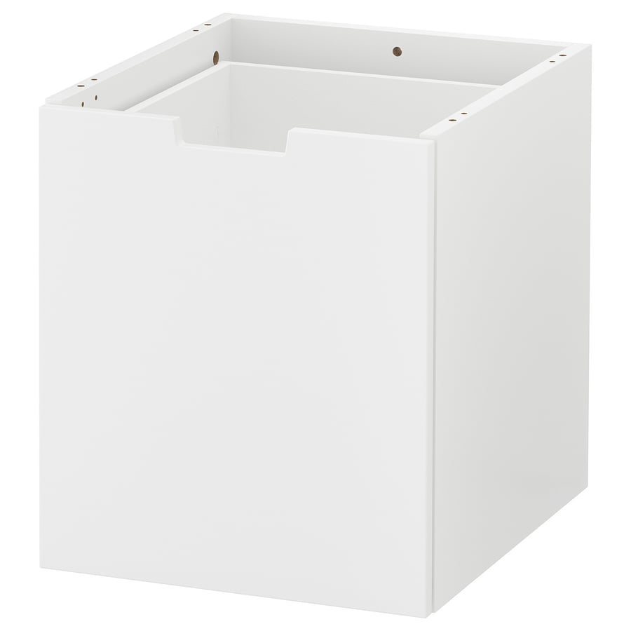 NORDLI sahtlitega kummut, valge