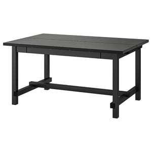 NORDVIKEN Розкладний стіл - чорний 152/223x95 см