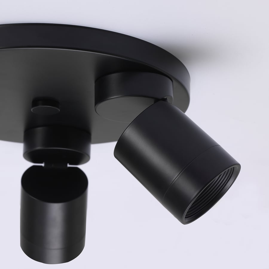 NYMÅNE griestu lampa ar 3 spuldzēm, antracīta krāsā