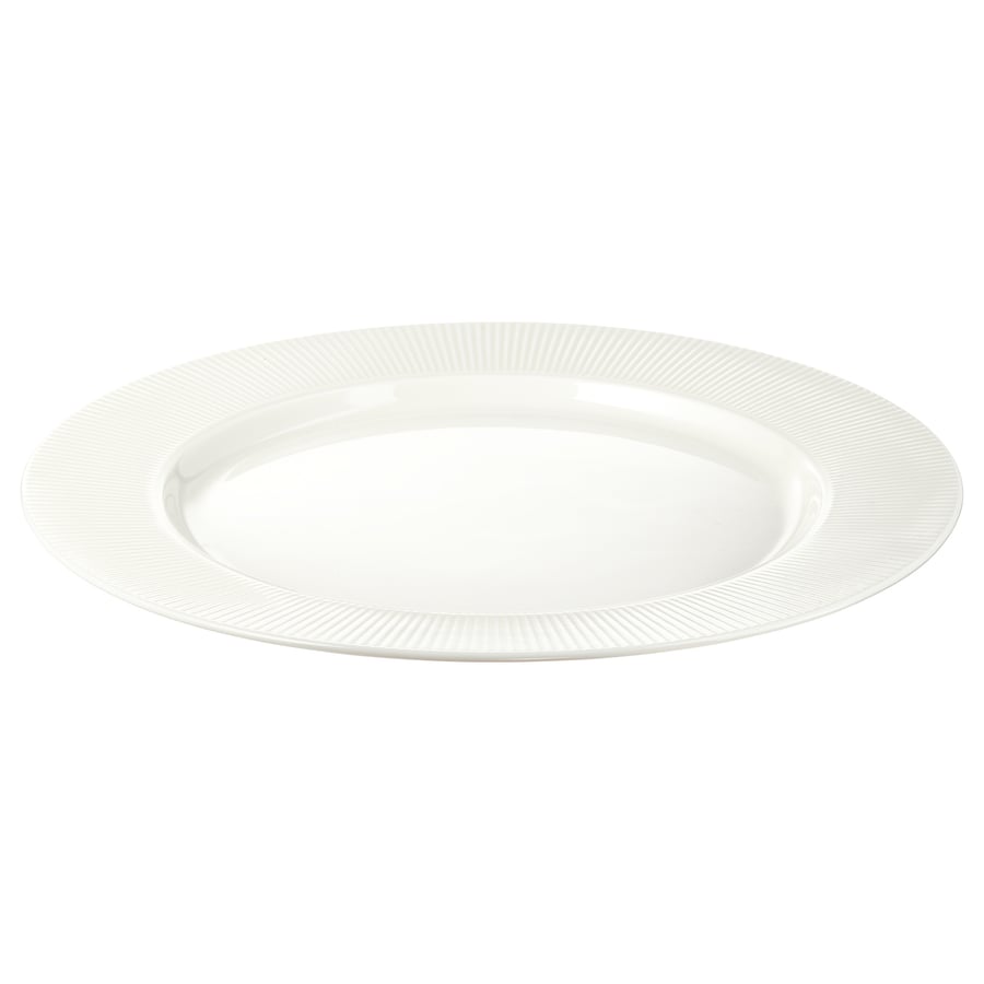 OFANTLIGT Šķīvis 28cm, balts