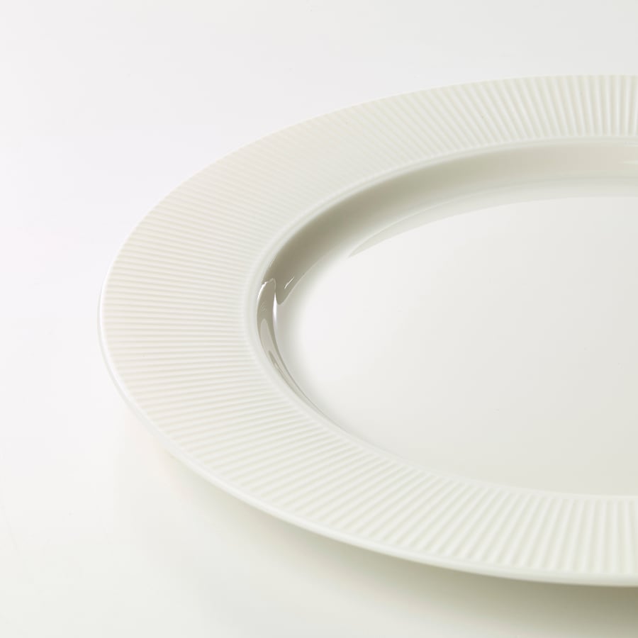 OFANTLIGT Šķīvis 28cm, balts OFANTLIGT Šķīvis 28cm, balts