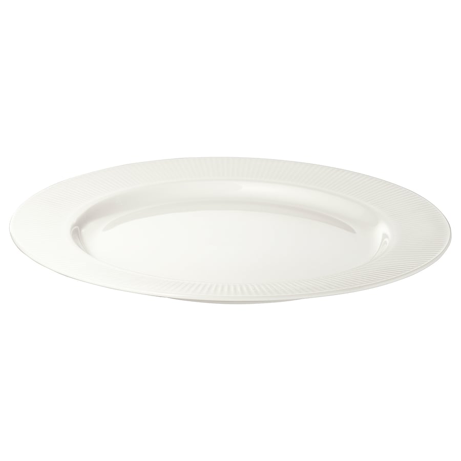 OFANTLIGT Šķīvis 22cm, balts