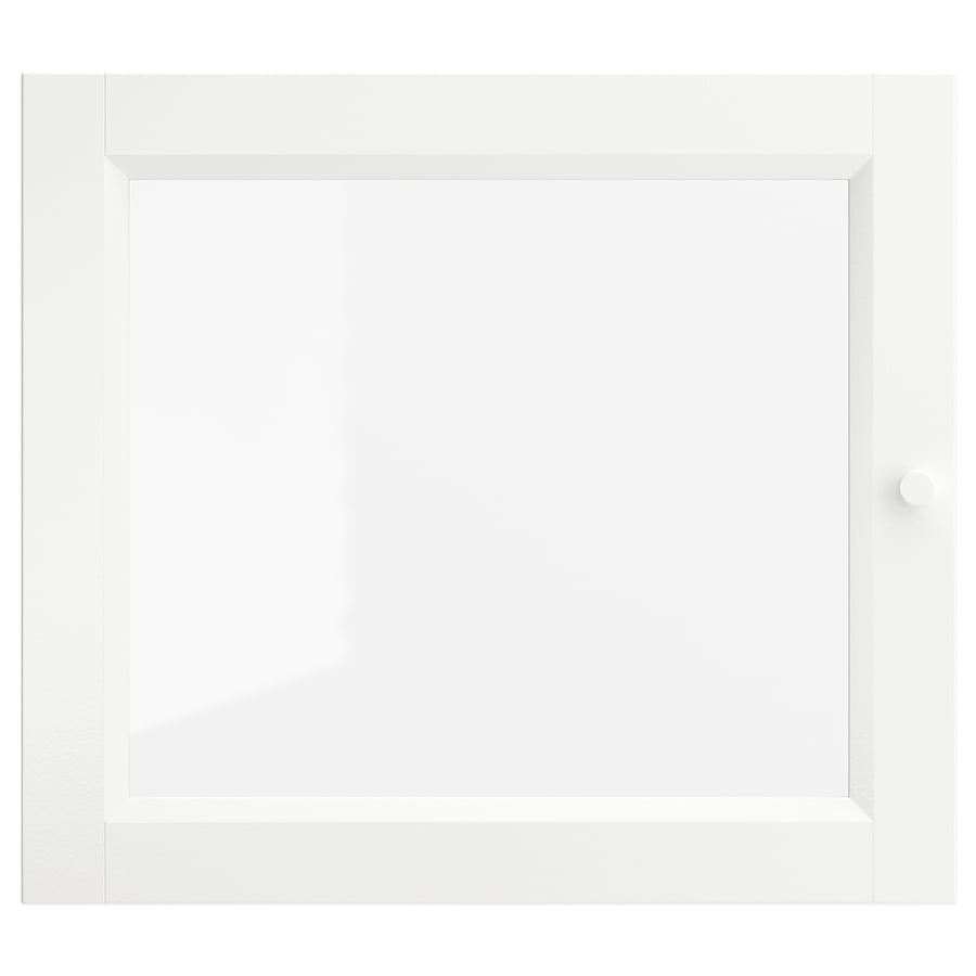OXBERG  klaasuks, 40x35 cm, valge  