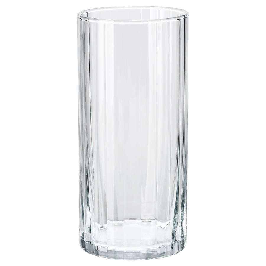 PÄRLGLADA vāze, stikls, 18 cm
