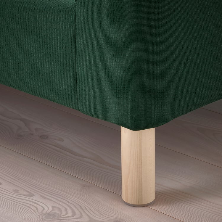 PÄRUP Sofa 2osobowa, Vissle ciemnozielony IKEA