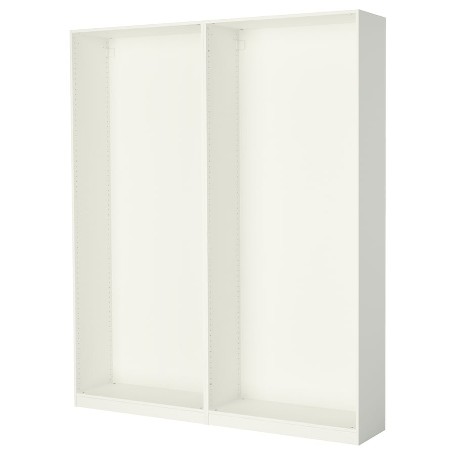 PAX Skapja rāmis 200x35x236cm, balts