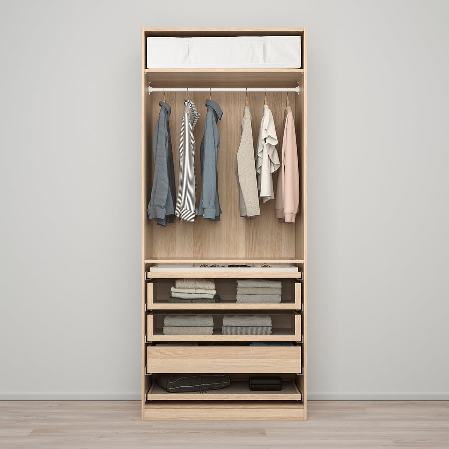 PAX/FORSAND, garderoobi kombinatsioon / 100x60x236 cm
