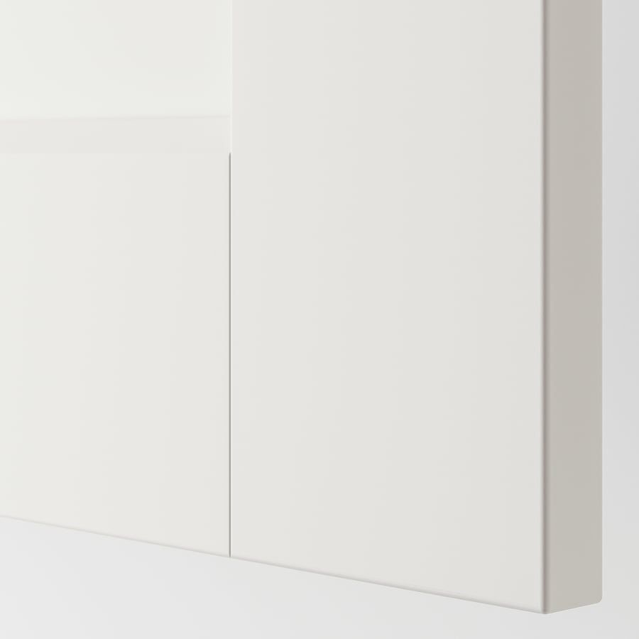PAX nurgakapp, valge/Grimo valge / 111/111x236 cm