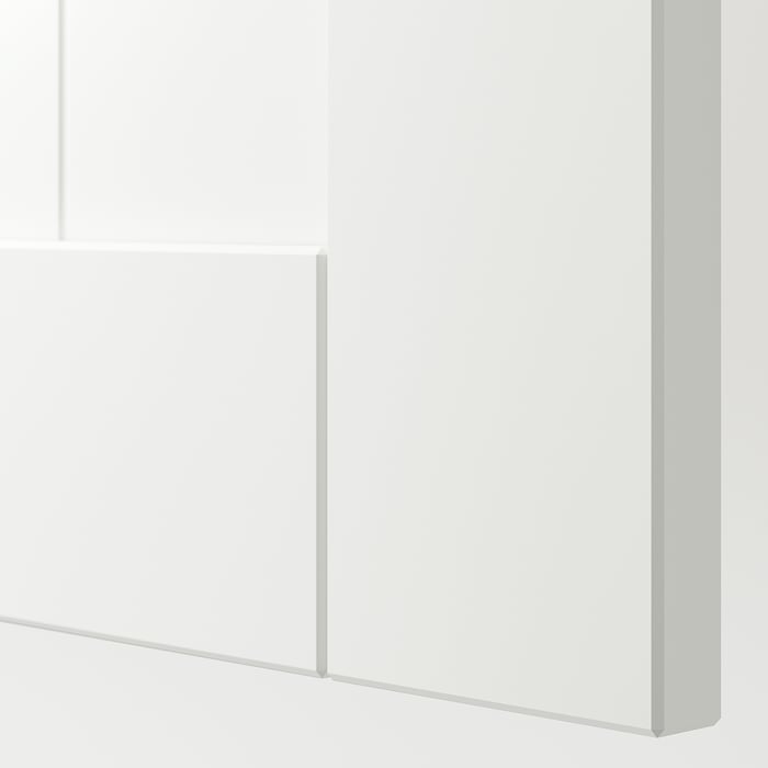 PAX / GULLABERG Комбінація шафи, білий/білий, 150x60x201 см, фото 6