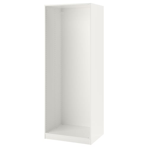 PAX Каркас шафи - білий 75x58x201 см