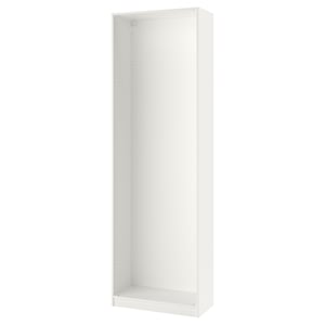 PAX Каркас шафи - білий 75x35x236 см