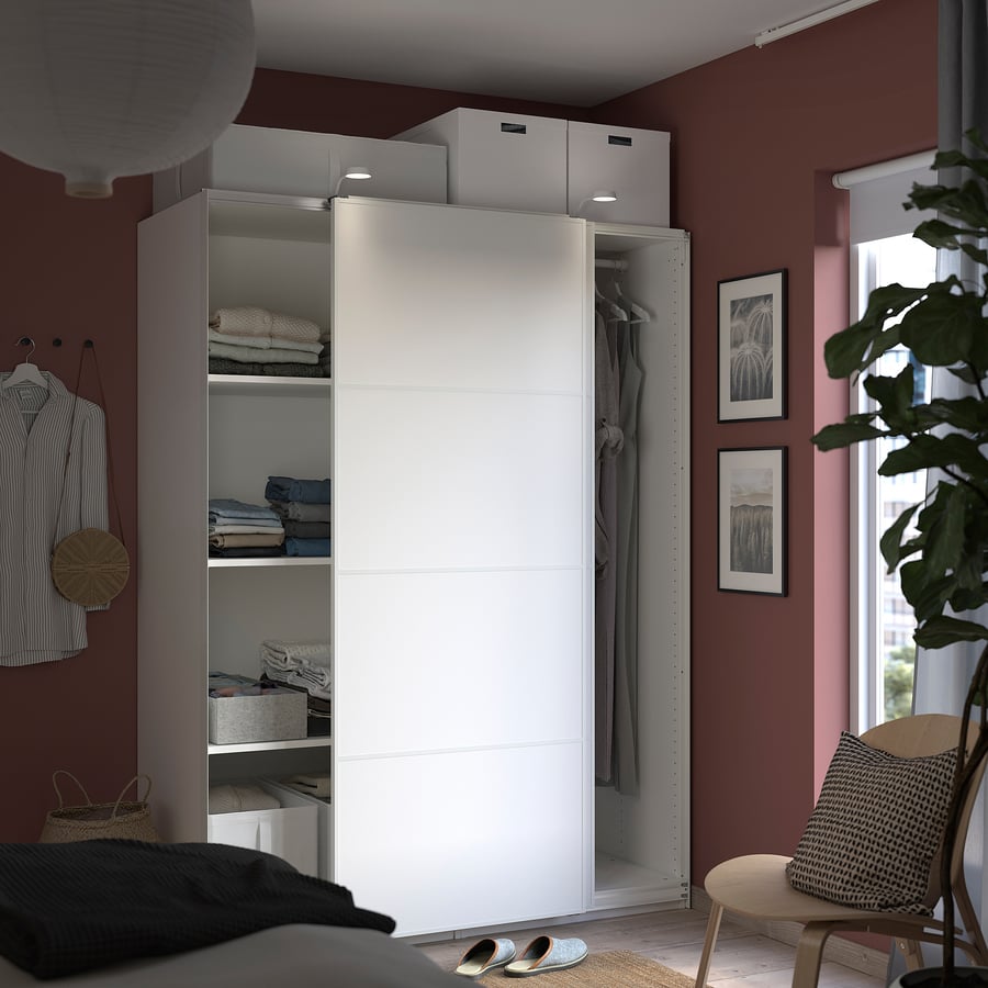 PAX Skapja rāmis 75x58x201cm, balts