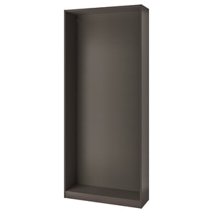 PAX Каркас шафи - темно-сірий 100x35x236 см