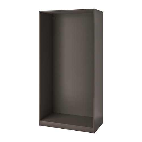 PAX - obudowa szafy, 100x58x201 cm, ciemnoszary