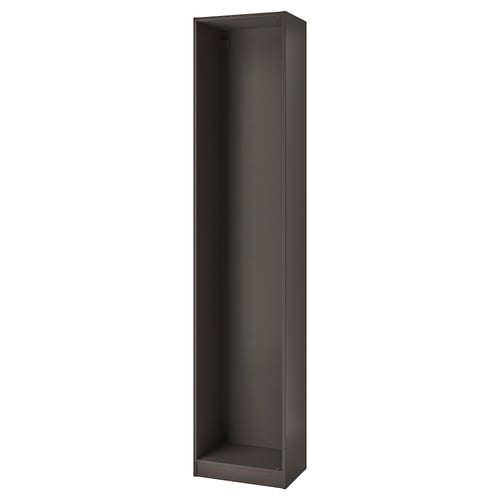 PAX Каркас шафи - темно-сірий 50x35x236 см