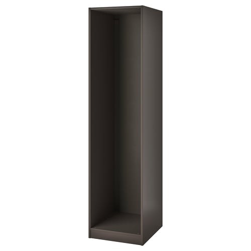 PAX Каркас шафи - темно-сірий 50x58x201 см