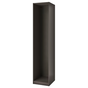 PAX Каркас шафи - темно-сірий 50x58x236 см