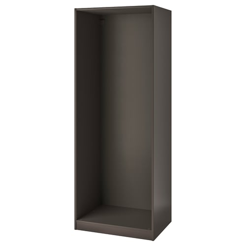 PAX Каркас шафи - темно-сірий 75x58x201 см