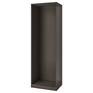 PAX Каркас шафи - темно-сірий 75x58x236 см