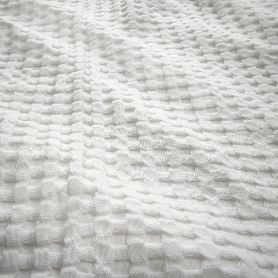 PELARTUJA, gultas pārklājs, balta krāsā,  150x250 cm