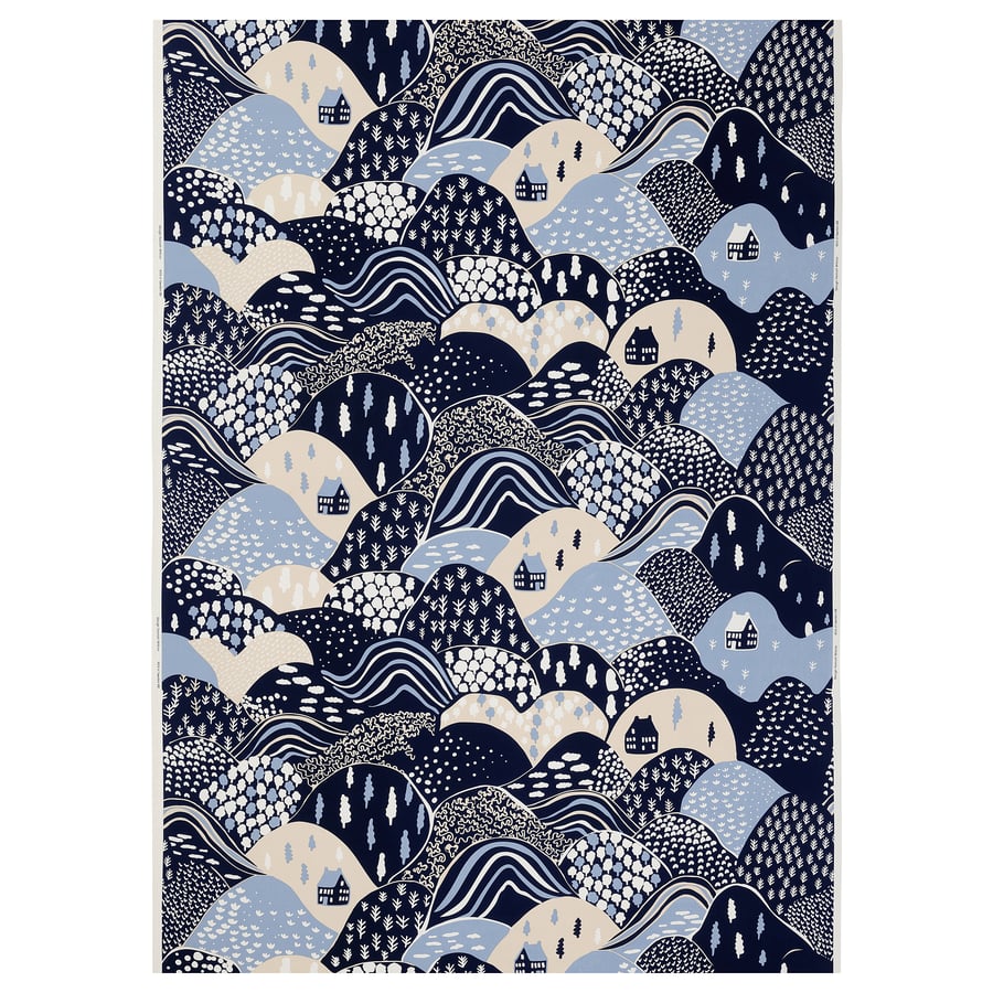 PENDELKAKTUS audums, kalni/daudzkrāsains, 150x300 cm