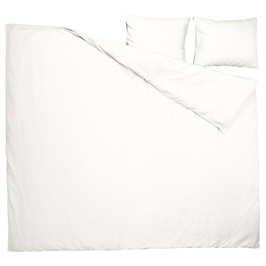 PILTANDVINGE tekikott ja 2 padjapüüri, valge, 200x200/50x60 cm PILTANDVINGE tekikott ja 2 padjapüüri, valge, 200x200/50x60 cm