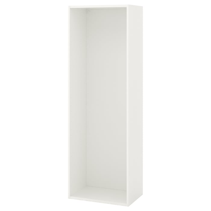 PLATSA Каркас, білий, 60x40x180 см