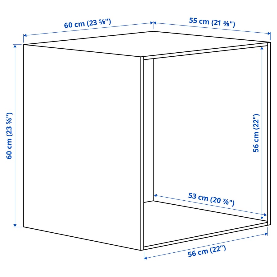 PLATSA Skapja rāmis 60x55x60 cm