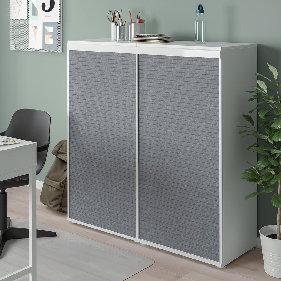 PLATSA, lükandustega kapp 120x42x123 cm
