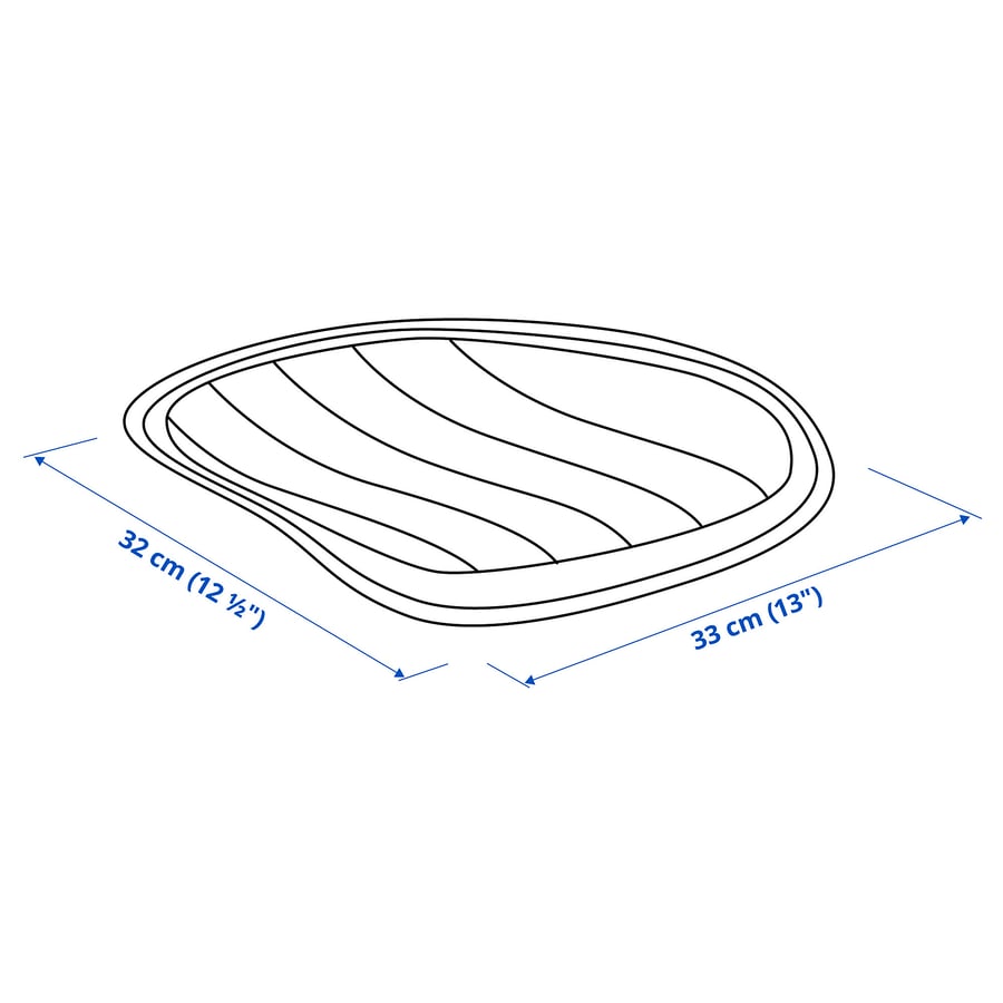 PYNTEN pöördtooli istmepadi lastele, türkiissinine, 33x32 cm