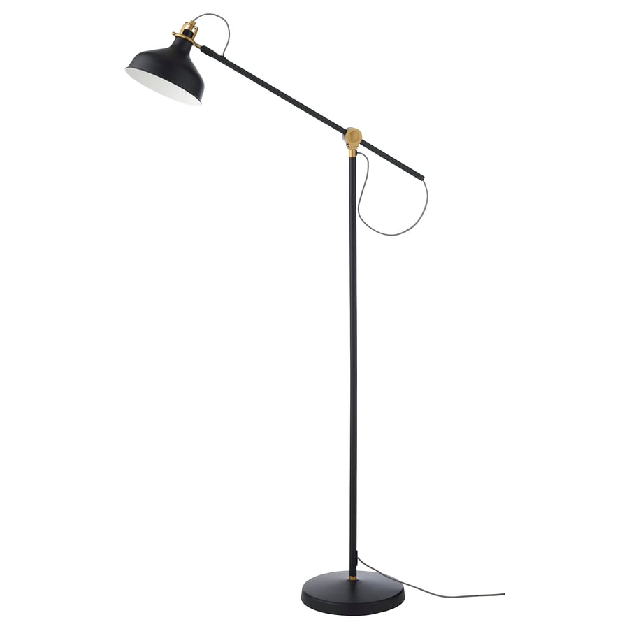 RANARP Stāvlampa, melns