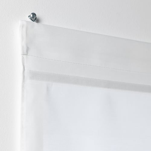 RINGBLOMMA rooma kardin, valge, 140x160 cm