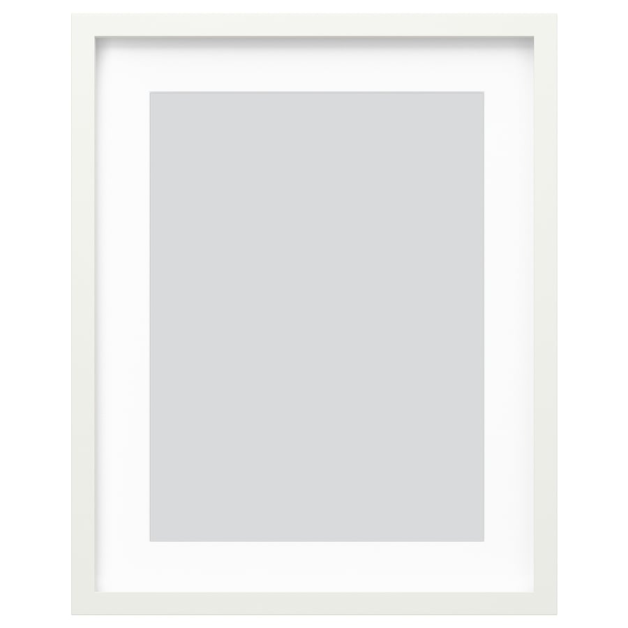 RÖDALM  rāmis, 40x50 cm, baltā krāsā  