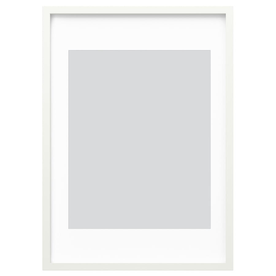 RÖDALM  rāmis, 50x70 cm, baltā krāsā  