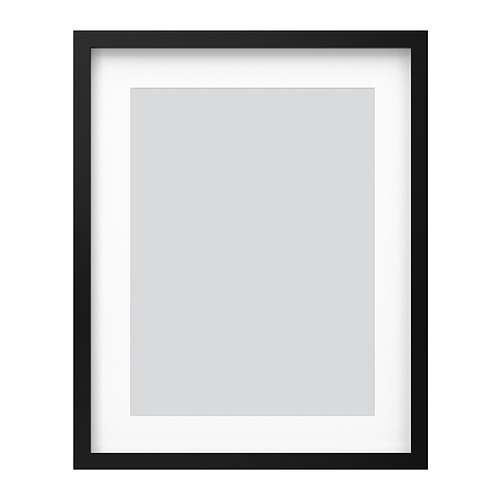 RÖDALM - ramka, 40x50 cm, czarny