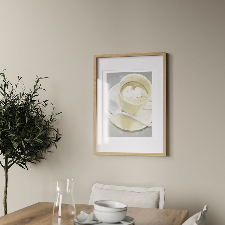 RÖDALM pildiraam, tammeimitatsioon, 50x70 cm