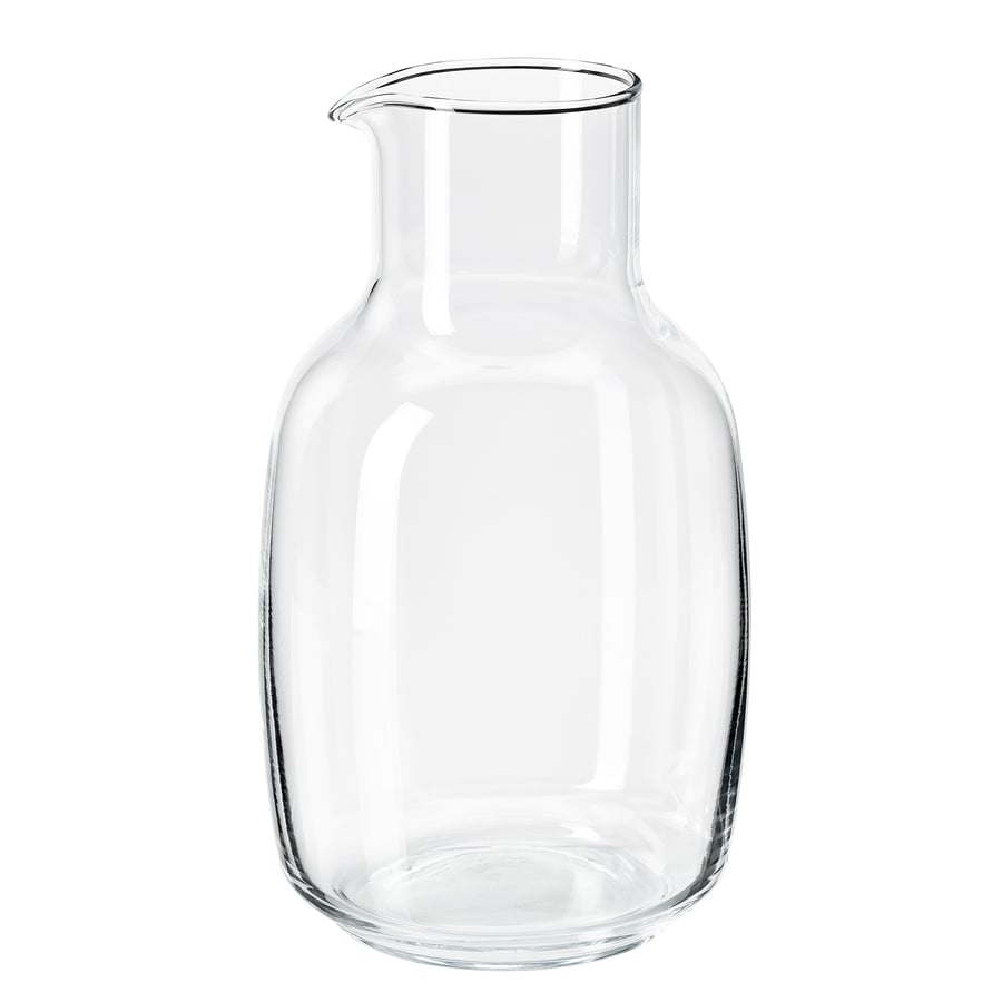 RÖDGASELL karahvin, läbipaistev klaas, 1.2 l